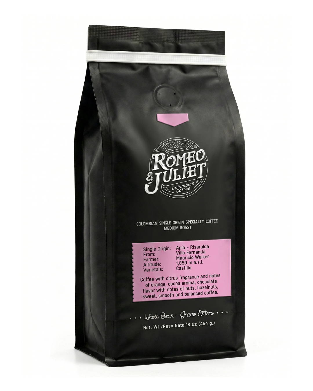 Romeo and Juliet Colombian Coffee