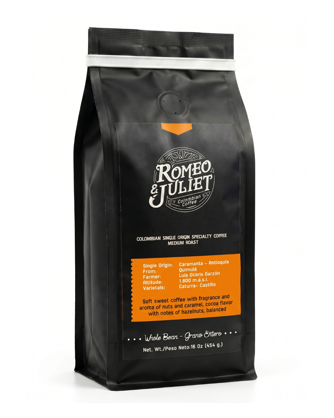 Romeo and Juliet Colombian Coffee